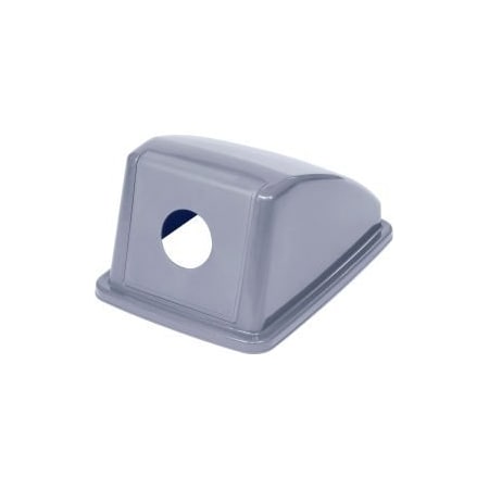 Global Equipment Recycling Bottle   Can Lid, Gray GX-001BL-1